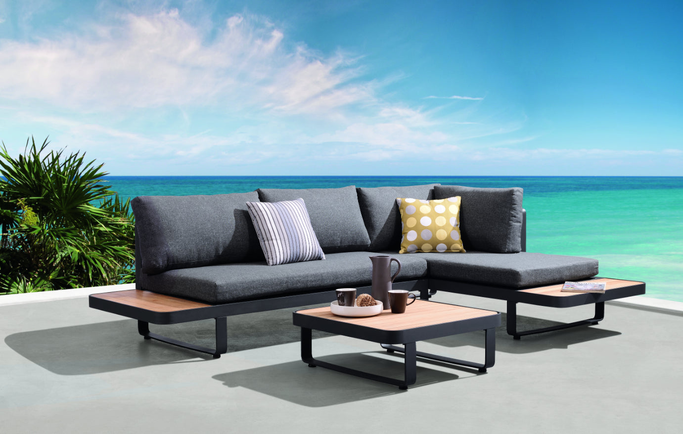 HiGold Caribbean Corner Sofa Set