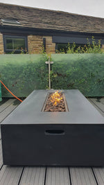 Load image into Gallery viewer, Rectangular Coffee Table Fire Pit
